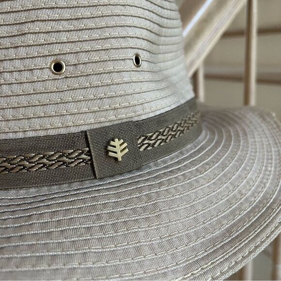 Coolibar UPF 50+ Men's Holden Packable Travel Fedora Sun Protective XL - Picture 5 of 12